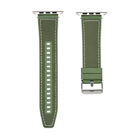 Sport Band for Apple Watch – High-Elastic Silicone & Nylon Strap