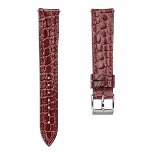 Sworneri丨Leather Strap-L001-Vintage Red