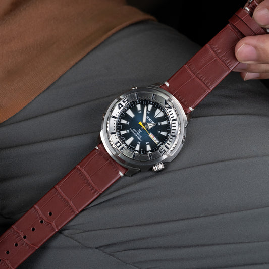 Sworneri丨Leather Strap-L003-Red