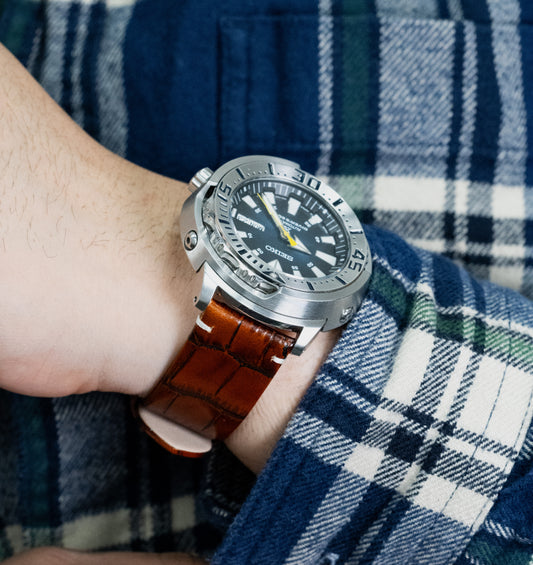 Sworneri丨Leather Strap-L003-Brown
