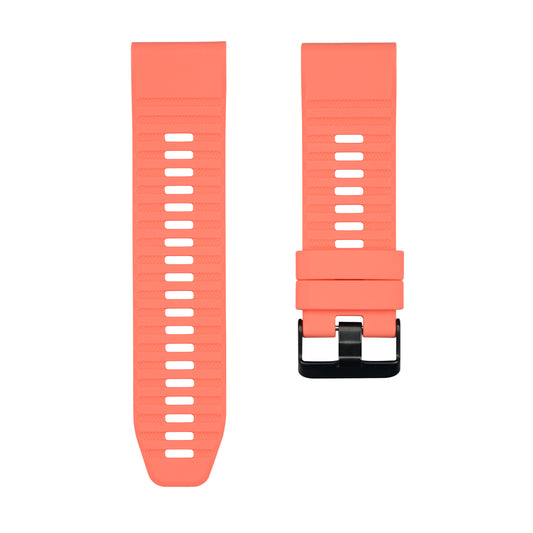 26mm Quick Release High-Elastic Silicone Sport Band for Garmin Fenix / Tactix / Enduro / Descent Series