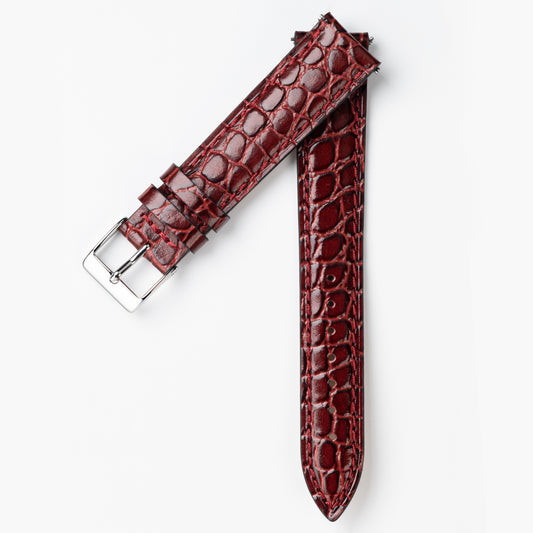 Sworneri丨Leather Strap-L001-Vintage Red